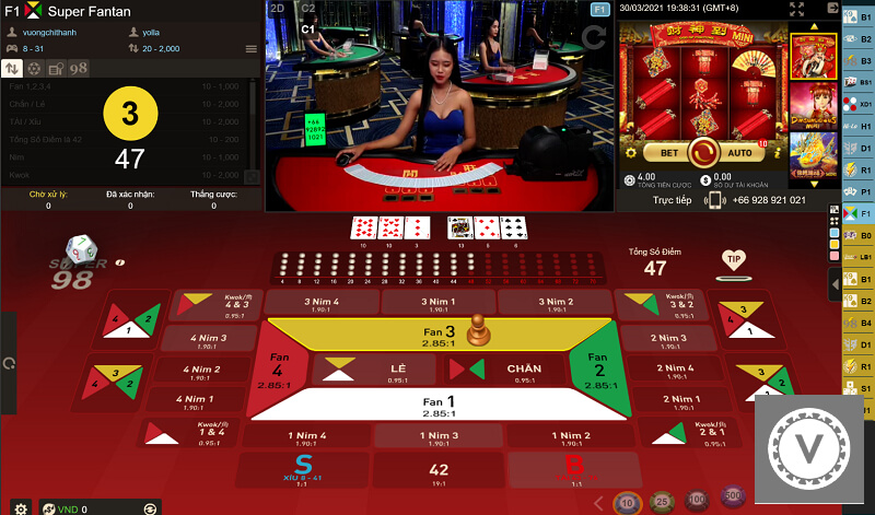 Cần nắm rõ luật chơi fantan khi chơi tại casino online