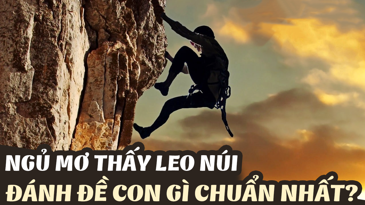   Mơ thấy núi – leo núi đánh số mấy